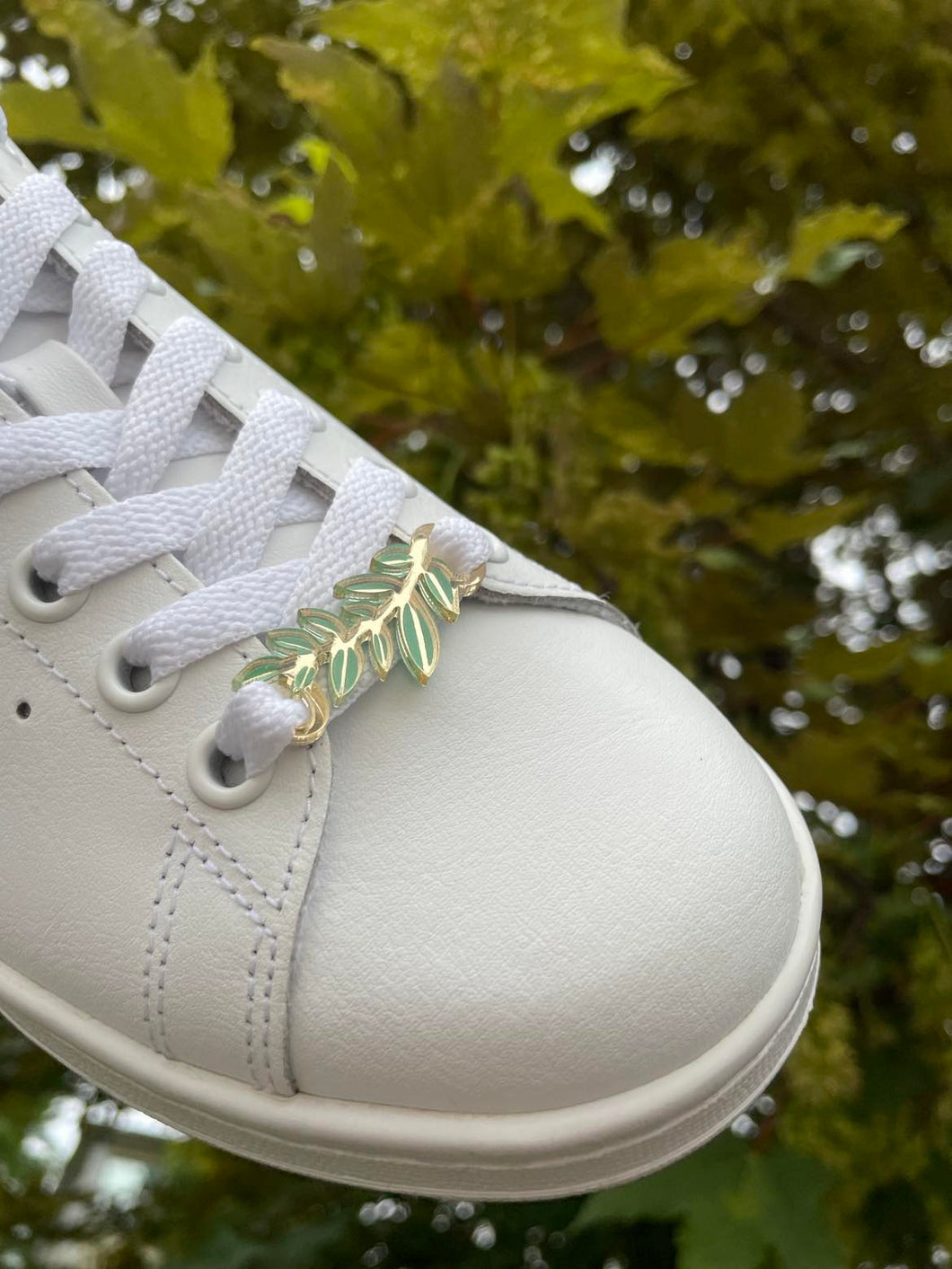 Lock Laces Olivier Or / Vert d'eau