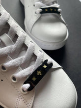 Charger l&#39;image dans la galerie, Lock Laces Black &amp; Gold
